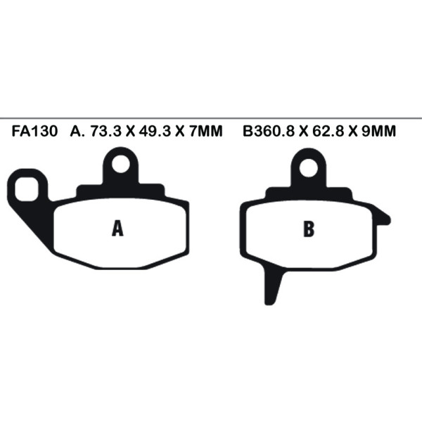 EBC EBC Brake Pads FA130R